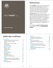 Motorola Motorazr2 V9x Mode D'emploi