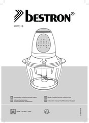 Bestron DYD318 Mode D'emploi