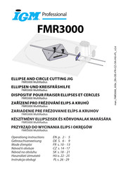 IGM Professional FMR3000 MultiRadius Mode D'emploi