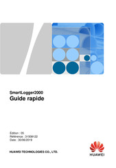 Huawei SmartLogger2000-10-C Guide Rapide