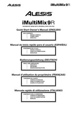 Alesis iMultiMix 9R Manuel D'utilisation Du Propriétaire