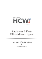 HCW Ultra-Mince C Manuel D'installation & D'instructions