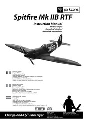 Horizon Hobby ParkZone Spitfire Mk IIB Mode D'emploi