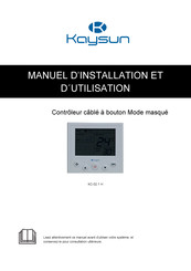 Kaysun KC-02.1 H Manuel D'installation Et D'utilisation