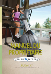 Vision Fitness S7200HRT Manuel Du Propriétaire