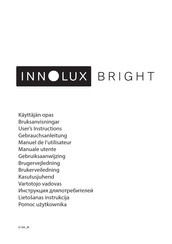 InnoLux BRIGHT Manuel De L'utilisateur