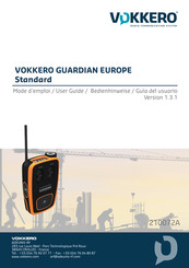 Vokkero GUARDIAN EUROPE Standard Mode D'emploi