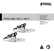 Stihl MSA 200 C Notice D'emploi