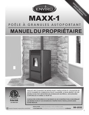 Enviro MAXX-1 Manuel Du Propriétaire