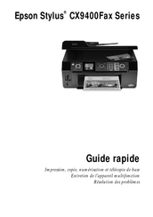 Epson Stylus CX9400Fax Série Guide Rapide