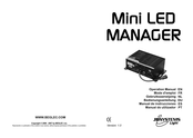 JB Systems Light MINI LEG MANAGER Mode D'emploi