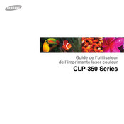 Samsung CLP-350 Série Guide De L'utilisateur