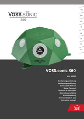 VOSS sonic 360 Mode D'emploi