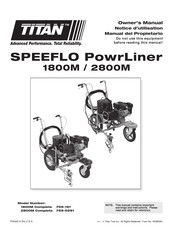 Titan SPEEFLO PowrLiner 1800M Notice D'utilisation