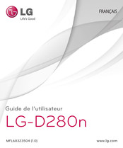 LG D280N Guide De L'utilisateur