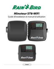 Rain Bird Minuteur ST8-WiFi Guide D'installation Et Manuel D'utilisation