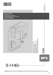 BFT ELBA Instructions D'installation