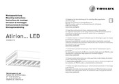 Trilux Atirion D-L R 1200 ET Série Instructions De Montage