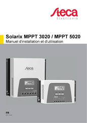 Steca Solarix MPPT 3020 Manuel D'installation Et D'utilisation