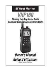 West Marine VHF160 Guide D'utilisation