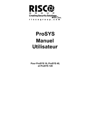 RISCO Group ProSYS 16 Manuel Utilisateur