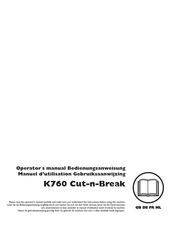 Husqvarna K760 Cut-n-Break Manuel D'utilisation