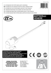 EE link BOTTICELLI VENERE Instructions D'utilisation Et D'installation