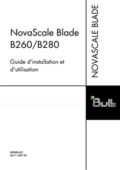 Bull NovaScale Blade B260 Guide D'installation Et D'utilisation