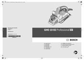 Bosch Professional GHO 10-82 Notice Originale