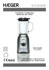 HAEGER Ultra Smoothie LQ-120.006A Mode D'emploi