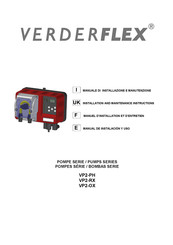 Verderflex VP2-RX Manuel D'installation Et D'entretien