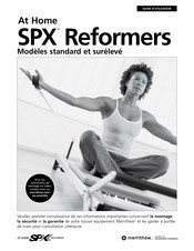 Merrithew At Home SPX Reformers standard Guide D'utilisation