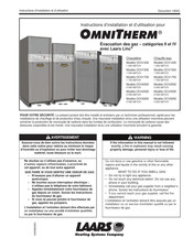 Laars OMNITHERM OCV2500 Instructions D'installation Et D'utilisation