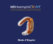 MDHearingAid FIT Mode D'emploi