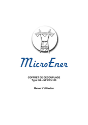 MICROENER GTE 2666 Manuel D'utilisation