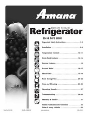 Amana 12828158 Guide D'utilisation Et D'entretien