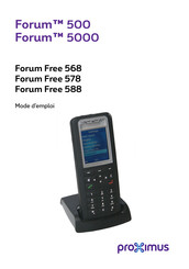 Proximus Forum Free 568 Mode D'emploi