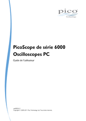 Pico Technology PicoScope 6000 Série Guide De L'utilisateur