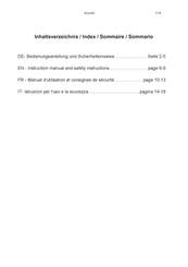 Spartan 2306 Manuel D'utilisation Et Consignes De Sécurité