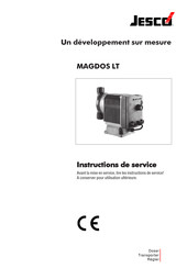 Jesco MAGDOS LT 1 Instructions De Service