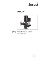 Jesco FEDOS E/DX 8 Instructions De Service