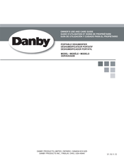 Danby Products DDR45A3GDB Guide D'utilisation Et Soins De Propriètaire