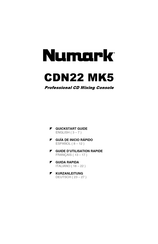 Numark CDN22 MK5 Guide D'utilisation Rapide