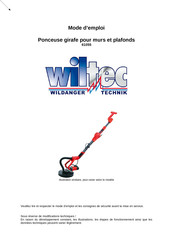 WilTec 61055 Mode D'emploi