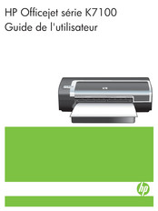 HP Officejet K7100 Série Guide De L'utilisateur