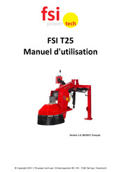 FSI power-tech T25 Manuel D'utilisation