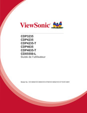 ViewSonic CDX5550-L Guide De L'utilisateur
