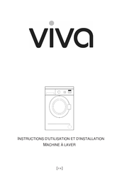 Viva WFV12A30FF Instructions D'utilisation Et D'installation