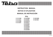 Teba TFU 2510 Notice D'utilisation