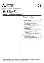 Mitsubishi Electric PAC-YG60MCA Manuel D'installation Et D'utilisation